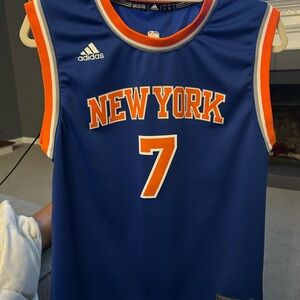 Adidas Blue and Orange Sports Jersey